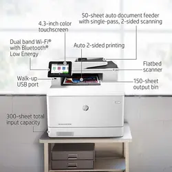 پرینتر رنگی اچ پی مدل LaserJet Pro MFP M479fnw