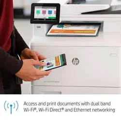 پرینتر رنگی اچ پی مدل LaserJet Pro MFP M479fdn