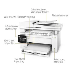 پرینتر سیاه و سفید اچ پی LaserJet Pro MFP M130fw