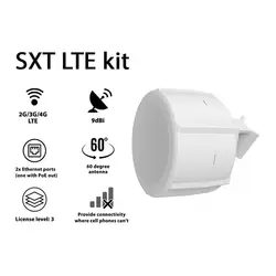 رادیو مودم وایرلس LTE میکروتیک مدل RBSXTR-R11e-LTE | SXT LTE kit