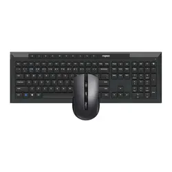 کیبورد و ماوس بی‌سیم رپو مدل 8210M