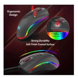 ماوس گیمینگ باسیم ردراگون مدل M711 COBRA