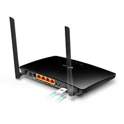 مودم روتر 4G LTE بيسيم 300Mbps تي پي لينک مدل TL-MR6400