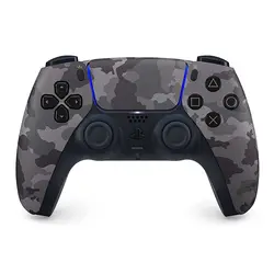 دسته بازی بی‌سیم سونی مدل PlayStation 5 DualSense Gray Camouflage