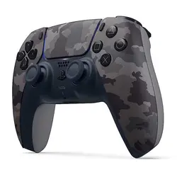 دسته بازی بی‌سیم سونی مدل PlayStation 5 DualSense Gray Camouflage