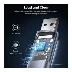 کارت صدا USB-A یوگرین مدل CM383