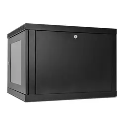 رک دیواری 9 یونیت عمق 45 سانتی متر بدون فریم الگونت مدل LRE-09/45FS