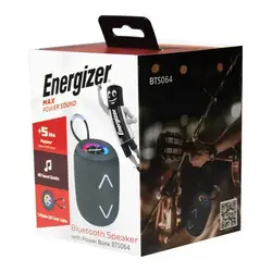 اسپیکر بلوتوث و قابل حمل انرجایزر مدل BTS064
