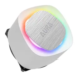 خنک کننده مایع پردازنده گیم دیاس مدل AURA GL240 V2 WH