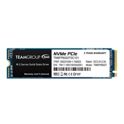 اس اس دی 512 گیگابایت تیم گروپ مدل MP33 M.2 2280 PCIe NVMe