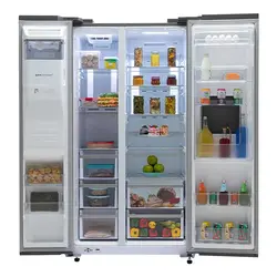 یخچال فریزر ساید بای ساید 27 فوت اسنوا مدل SN8-2028