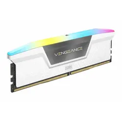 رم کورسیر مدل VENGEANCE RGB White 64GB Dual 5200MHz CL40 DDR5