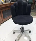 صندلی ارایشگاهی و میز تحریری پنج انگشتی با پارچه دیاموند