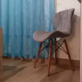 چهارپایه هیدیکا مبلمان مدل لارا پایه ایفلی روکش پارچه