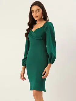 پیراهن سبز رنگ انوی