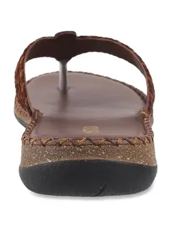 صندل قهوه ای رنگ زنانه مترو