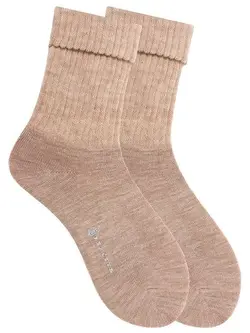 جوراب رنگ بژ بونجور