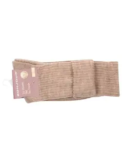 جوراب رنگ بژ بونجور