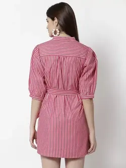 پیراهن قرمز رنگ استایل کوشنت