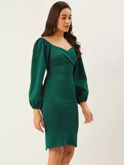 پیراهن سبز رنگ انوی