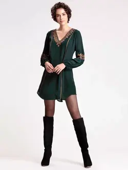 پیراهن سبز رنگ شای