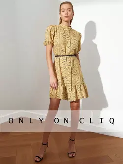 لباس مجلسی زرد رنگ ترندیول