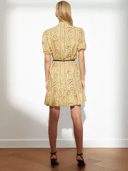 لباس مجلسی زرد رنگ ترندیول