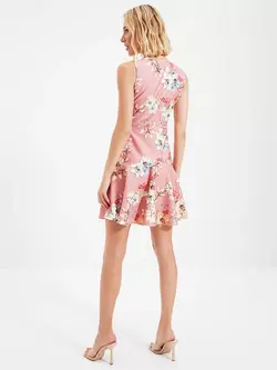 لباس مجلسی صورتی رنگ ترندیول