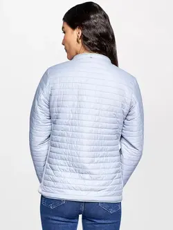 کاپشن آبی رنگ ای ان دی