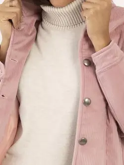 کاپشن صورتی رنگ زینک لندن