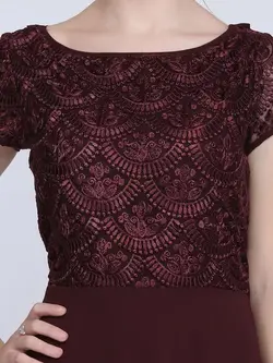 پیراهن قهوه ای رنگ ایوان