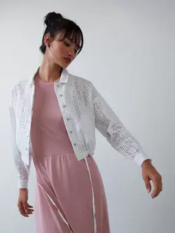 کت سفید رنگ نئون