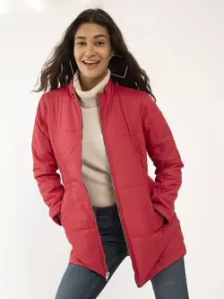 کاپشن قرمز رنگ زینک لندن