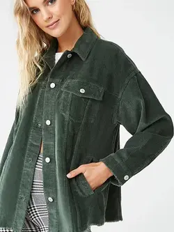 ژاکت سبز رنگ فوراور