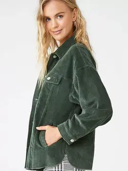 ژاکت سبز رنگ فوراور