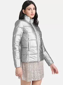 کاپشن خاکستری رنگ کازو