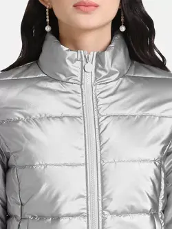 کاپشن خاکستری رنگ کازو