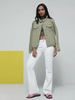 کت سبز رنگ لُو