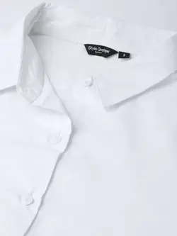 بلوز سفید رنگ استایل کوشنت