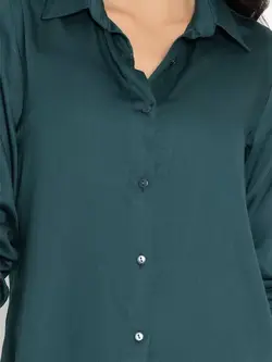 بلوز سبز رنگ شای