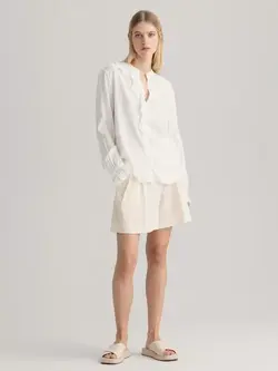 بلوز سفید رنگ گانت