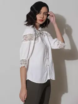 بلوز سفید رنگ کومار