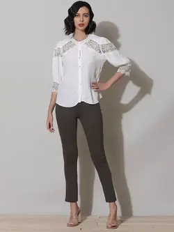 بلوز سفید رنگ کومار