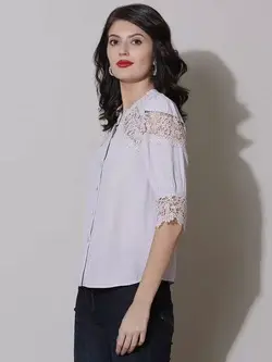 بلوز سفید رنگ کومار