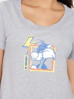 لباس راحتی خاکستری رنگ زیوام