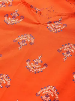 بلوز شلوار نارنجی رنگ آناب هیوتی