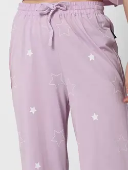 بلوز شلوار بنفش رنگ فوراور