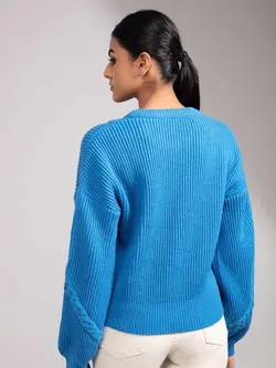 بافت آبی رنگ توئنتی