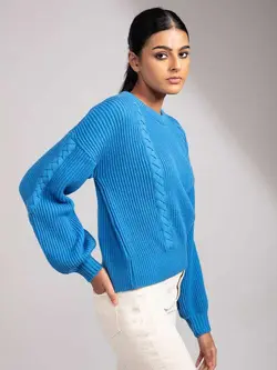 بافت آبی رنگ توئنتی