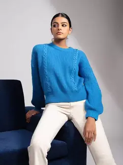 بافت آبی رنگ توئنتی